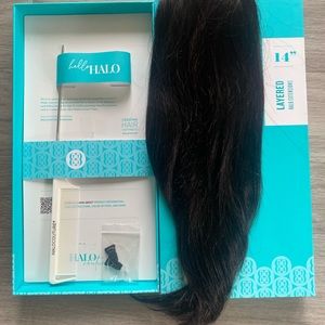 Halo hair extensions
